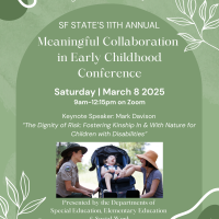 Flyer for Early Childhood Conference