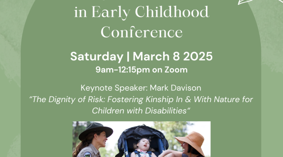 Flyer for Early Childhood Conference